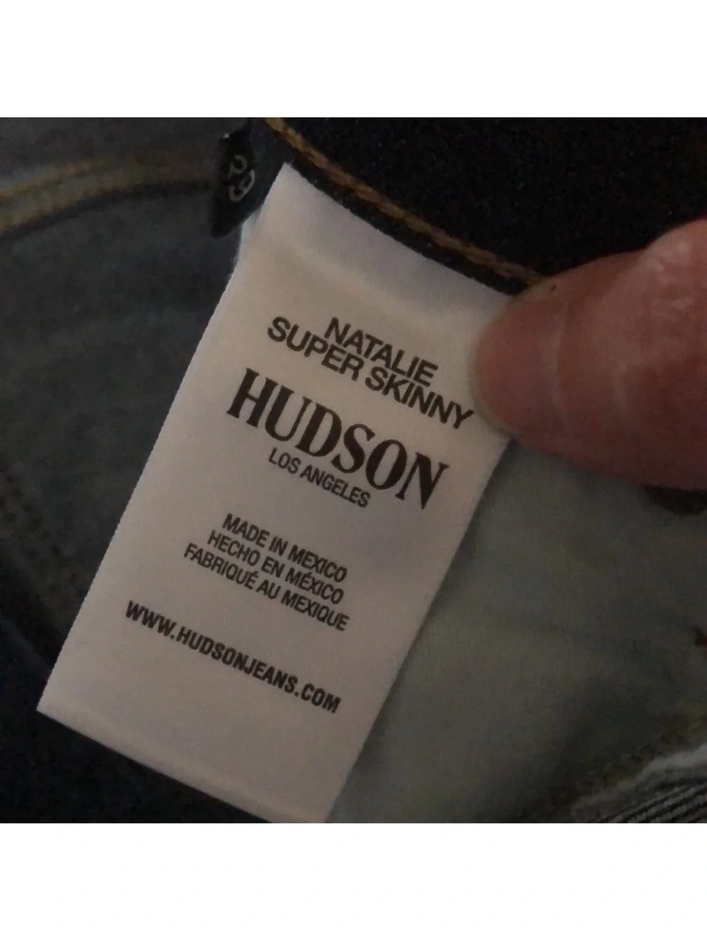 Hudson Natalie Super Skinny Jean